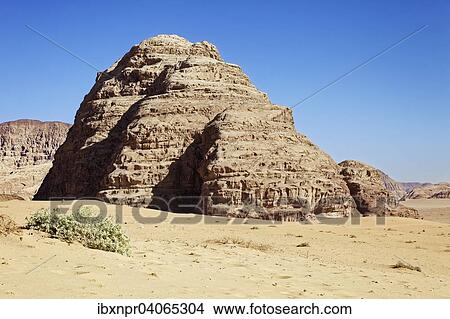 Wustenebene mit Sandsteinfelsen, Wuste, Wadi Rum, Jordanien, Asien View Large Photo Image Picture - Wustenebene mit Sandsteinfelsen, Wuste, Wadi Rum, Jordanien, Asien. Fotosearch