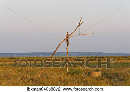 Ziehbrunnen im Morgenlicht, Nationalpark Neusiedler See, Seewinkel, Illmitz, Nordburgenland, Burgenland, Osterreich, Europa View Large Photo Image Stock Image - Ziehbrunnen im Morgenlicht, Nationalpark Neusiedler See, Seewinkel, Illmitz, Nordburgenland, Burgenland, Osterreich, Europa. Fotosearch