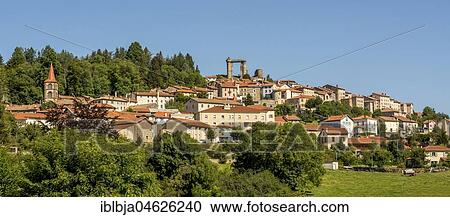 Allegre village, Haute Loire department, Auvergne-Rhône-Alpes, France, Europe View Large Photo Image Stock Image - Allegre village, Haute Loire department, Auvergne-Rhône-Alpes, France, Europe. Fotosearch