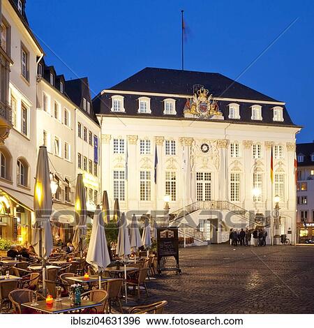 Altes Rathaus blue hour, Bonn, North Rhine-Westphalia, Germany, Europe View Large Photo Image Stock Photograph - Altes Rathaus blue hour, Bonn, North Rhine-Westphalia, Germany, Europe. Fotosearch