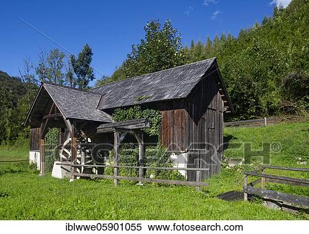 Anzenaumühle Open-Air Museum, Lauffen, Salzkammergut, Upper Austria, Austria, Europe View Large Photo Image Stock Photography - Anzenaumühle Open-Air Museum, Lauffen, Salzkammergut, Upper Austria, Austria, Europe. Fotosearch