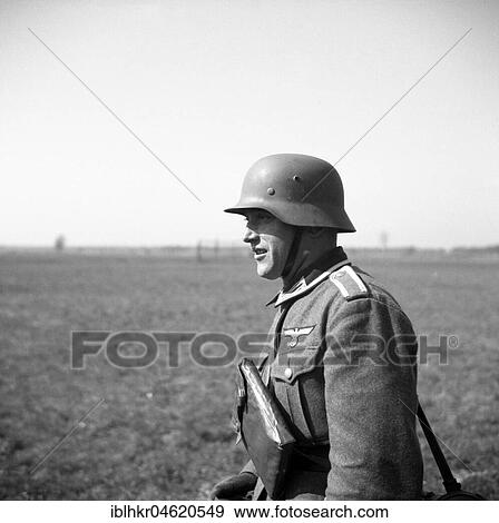 Stock Photo - Approx. 1939, 1941, training Wehrmacht, original caption: Offenburg, Gottstein, Germany, Europe. Fotosearch