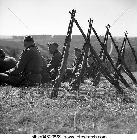 Approx. 1939, 1941, training Wehrmacht, rifles, original caption: Ulm, training break, Ulm, Germany, Europe View Large Photo Image Stock Photo - Approx. 1939, 1941, training Wehrmacht, rifles, original caption: Ulm, training break, Ulm, Germany, Europe. Fotosearch