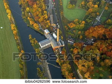 Autumn mood, hydroelectric power plant power plant Horster Muhle an der Ruhr, Essen, Ruhr district, North Rhine-Westphalia, Germany, Europe View Large Photo Image Stock Photograph - Autumn mood, hydroelectric power plant power plant Horster Muhle an der Ruhr, Essen, Ruhr district, North Rhine-Westphalia, Germany, Europe. Fotosearch