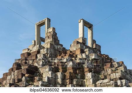 Baphuon Pyramid Temple, Angkor Thom, Cambodia, Asia View Large Photo Image Stock Image - Baphuon Pyramid Temple, Angkor Thom, Cambodia, Asia. Fotosearch