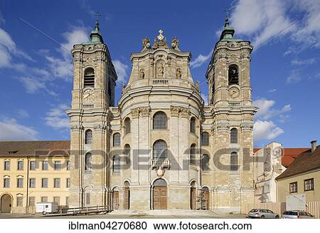 Stock Image - Basilica of St. Martin, Weingarten, Upper Swabia, Baden-Wurttemberg, Germany, Europe. Fotosearch