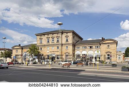 Bayreuth central railway station, Upper Franconia, Bavaria, Germany, Europe View Large Photo Image Stock Image - Bayreuth central railway station, Upper Franconia, Bavaria, Germany, Europe. Fotosearch