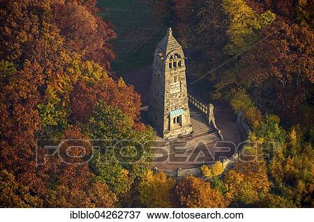 Stock Photo - Berger Memorial, Hohenstein, Witten, Ruhr district, North Rhine-Westphalia, Germany, Europe. Fotosearch