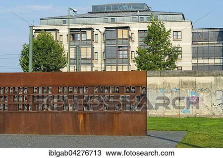 Berlin Wall Memorial, window of remembrance, pictures of victims, Bernauer Strasse, Berlin, Germany, Europe View Large Photo Image Stock Image - Berlin Wall Memorial, window of remembrance, pictures of victims, Bernauer Strasse, Berlin, Germany, Europe. Fotosearch