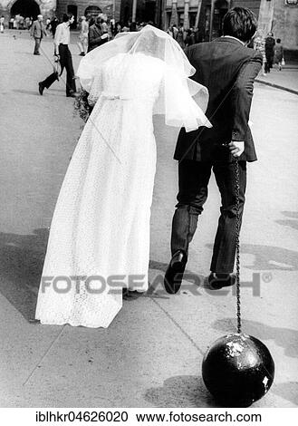 Bridal couple with steel ball ca. 1970s, exact place unknown, Czech Republic, Europe View Large Photo Image Stock Image - Bridal couple with steel ball ca. 1970s, exact place unknown, Czech Republic, Europe. Fotosearch