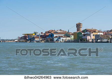 Burano, Venetian Lagoon, Venice, Veneto, Italy, Europe View Large Photo Image Stock Image - Burano, Venetian Lagoon, Venice, Veneto, Italy, Europe. Fotosearch