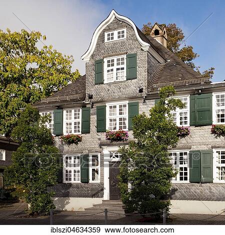 Bürgerhaus Eich, Old Town, Wermelskirchen, Bergisches Land, North Rhine-Westphalia, Germany, Europe View Large Photo Image Stock Photo - Bürgerhaus Eich, Old Town, Wermelskirchen, Bergisches Land, North Rhine-Westphalia, Germany, Europe. Fotosearch