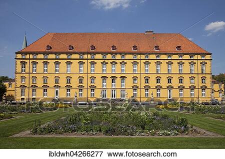 Castle garden with the castle and university, Osnabruck, Lower Saxony, Germany, Europe View Large Photo Image Stock Photo - Castle garden with the castle and university, Osnabruck, Lower Saxony, Germany, Europe. Fotosearch
