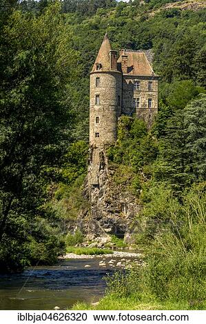 Castle of Lavoute Polignac on river Loire, Lavoute-Sur-Loire, Haute Loire department, Auvergne-Rhône-Alpes, France, Europe View Large Photo Image Stock Image - Castle of Lavoute Polignac on river Loire, Lavoute-Sur-Loire, Haute Loire department, Auvergne-Rhône-Alpes, France, Europe. Fotosearch