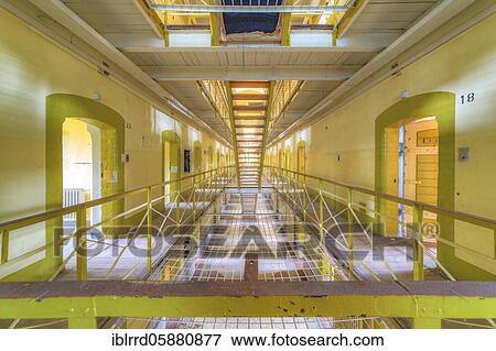 Cell Block, Lost Place, JVA, Düsseldorf, North Rhine-Westphalia, Germany, Europe View Large Photo Image Stock Photo - Cell Block, Lost Place, JVA, Düsseldorf, North Rhine-Westphalia, Germany, Europe. Fotosearch