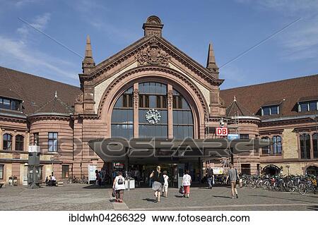 Central railway station, Osnabruck, Lower Saxony, Germany, Europe View Large Photo Image Stock Photo - Central railway station, Osnabruck, Lower Saxony, Germany, Europe. Fotosearch