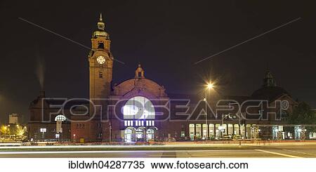 Central railway station, Wiesbaden, Hesse, Germany, Europe View Large Photo Image Stock Photography - Central railway station, Wiesbaden, Hesse, Germany, Europe. Fotosearch