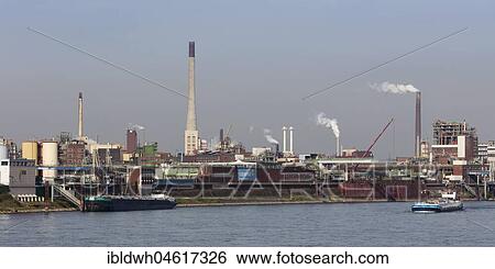 Chempark, Rhine, Ürdingen, Krefeld, Lower Rhine, North Rhine-Westphalia, Germany, Europe View Large Photo Image Stock Photograph - Chempark, Rhine, Ürdingen, Krefeld, Lower Rhine, North Rhine-Westphalia, Germany, Europe. Fotosearch