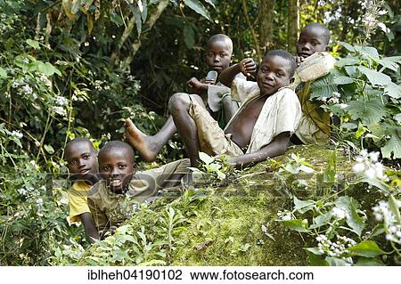 Children, boys sitting in the jungle, Matamba-Solo, Bandundu Province, Congo-Brazzaville, Africa View Large Photo Image Stock Image - Children, boys sitting in the jungle, Matamba-Solo, Bandundu Province, Congo-Brazzaville, Africa. Fotosearch