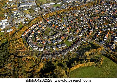 Circular allotment, Sleperstrasse, Konrad-Of-Bergheim-Weg, in Neheim, Arnsberg, Sauerland, North Rhine-Westphalia, Germany, Europe View Large Photo Image Stock Photo - Circular allotment, Sleperstrasse, Konrad-Of-Bergheim-Weg, in Neheim, Arnsberg, Sauerland, North Rhine-Westphalia, Germany, Europe. Fotosearch