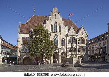 City Hall on the Market Square, Old Town, Hildesheim, Lower Saxony, Germany, Europe View Large Photo Image Stock Photo - City Hall on the Market Square, Old Town, Hildesheim, Lower Saxony, Germany, Europe. Fotosearch