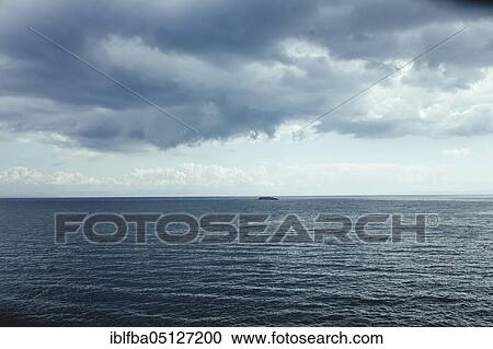 Stock Image - Coast off Mytilene, Lesvos, Greece, Europe. Fotosearch