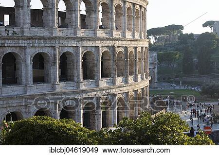 Colosseum, Rome, Italy, Europe View Large Photo Image Stock Photo - Colosseum, Rome, Italy, Europe. Fotosearch
