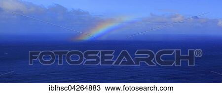 Colourful rainbow over the sea, La Palma, Canary Islands, Atlantic Ocean, Spain, Europe View Large Photo Image Stock Image - Colourful rainbow over the sea, La Palma, Canary Islands, Atlantic Ocean, Spain, Europe. Fotosearch