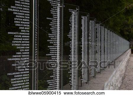 Stock Photography - Concentration camp cemetery, concentration camp memorial site Ebensee, Ebensee, Salzkammergut, Upper Austria, Austria, Europe. Fotosearch