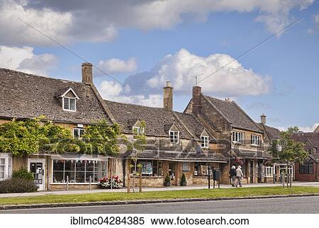 Cotswold village of Broadway, Worcestershire, England, United Kingdom, Europe View Large Photo Image Stock Photography - Cotswold village of Broadway, Worcestershire, England, United Kingdom, Europe. Fotosearch