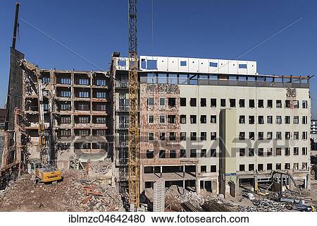 Demolition of the administrative building of the former main post office, Nuremberg, Middle Franconia, Bavaria, Germany, Europe View Large Photo Image Stock Image - Demolition of the administrative building of the former main post office, Nuremberg, Middle Franconia, Bavaria, Germany, Europe. Fotosearch