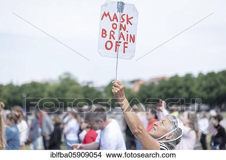 Demonstration against corona measures on 16 May 2020 at Theresienwiese, Munich, Bavaria, Germany, Europe View Large Photo Image Picture - Demonstration against corona measures on 16 May 2020 at Theresienwiese, Munich, Bavaria, Germany, Europe. Fotosearch