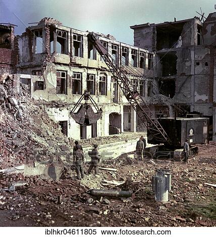 Destroyed buildings, ca. 1950, Freiburg, Germany, Europe View Large Photo Image Stock Photography - Destroyed buildings, ca. 1950, Freiburg, Germany, Europe. Fotosearch