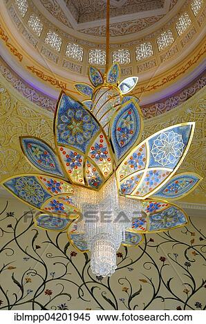 Dome interior, Sheikh Zayed Mosque, Abu Dhabi, United Arab Emirates, Asia View Large Photo Image Stock Photography - Dome interior, Sheikh Zayed Mosque, Abu Dhabi, United Arab Emirates, Asia. Fotosearch