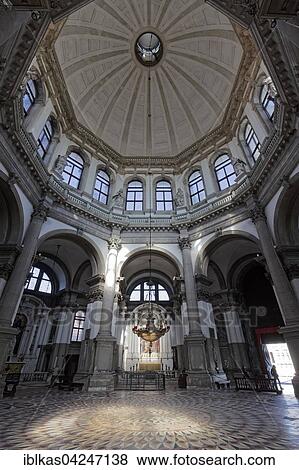 Stock Photo - Dome of San Maria della Salute, Dorsoduro, Venice, Veneto, Italy, Europe. Fotosearch