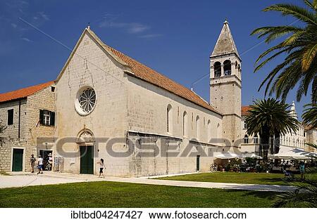 Dominican Monastery, Trogir, Dalmatia, Croatia, Europe View Large Photo Image Stock Photo - Dominican Monastery, Trogir, Dalmatia, Croatia, Europe. Fotosearch