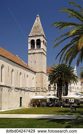 Stock Photo - Dominican Monastery, Trogir, Dalmatia, Croatia, Europe. Fotosearch