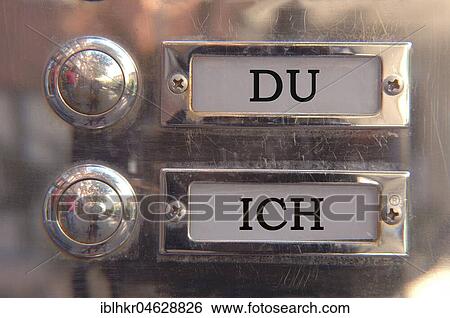 Door bell nameplate with the inscriptions you and I View Large Photo Image Stock Photograph - Door bell nameplate with the inscriptions you and I. Fotosearch
