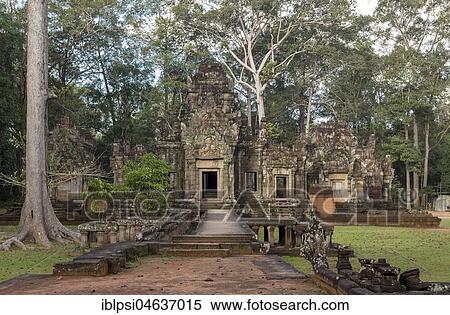 East view of Chau Say Tevoda Temple, Angkor, Cambodia, Asia View Large Photo Image Stock Photography - East view of Chau Say Tevoda Temple, Angkor, Cambodia, Asia. Fotosearch