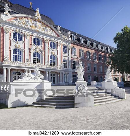 Electoral Palais, Trier, Rhineland-Palatinate, Germany, Europe View Large Photo Image Stock Photo - Electoral Palais, Trier, Rhineland-Palatinate, Germany, Europe. Fotosearch