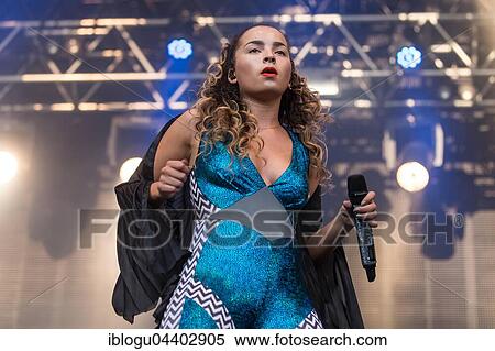English pop and R&B singer Ella Eyre live at the 26th Heitere Open Air in Zofingen, Aargau, Switzerland, Europe View Large Photo Image Stock Photography - English pop and R&B singer Ella Eyre live at the 26th Heitere Open Air in Zofingen, Aargau, Switzerland, Europe. Fotosearch