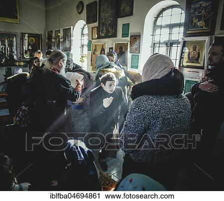 Father Sergei during an exorcism in his church in Ochamchira. He is widely known as an exorcist and receives people seeking help from all over Russia, Ochamchira, Abkhazia, Georgia, Asia View Large Photo Image Stock Image - Father Sergei during an exorcism in his church in Ochamchira. He is widely known as an exorcist and receives people seeking help from all over Russia, Ochamchira, Abkhazia, Georgia, Asia. Fotosearch