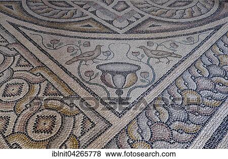 Floor mosaic in the Grand Master's Palace, Rhodes Town, Rhodes, Dodecanese, Greece, Europe View Large Photo Image Stock Photo - Floor mosaic in the Grand Master's Palace, Rhodes Town, Rhodes, Dodecanese, Greece, Europe. Fotosearch