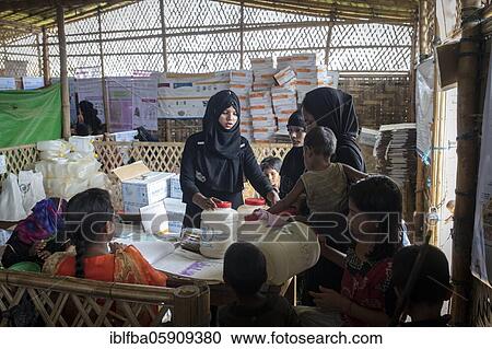 Food distribution, camp for Rohingya refugees from Myanmar, Kutupalong, Cox Bazar, Bangladesh, Asia View Large Photo Image Stock Image - Food distribution, camp for Rohingya refugees from Myanmar, Kutupalong, Cox Bazar, Bangladesh, Asia. Fotosearch