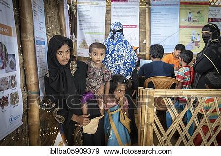 Food distribution, camp for Rohingya refugees from Myanmar, Kutupalong, Cox Bazar, Bangladesh, Asia View Large Photo Image Stock Photo - Food distribution, camp for Rohingya refugees from Myanmar, Kutupalong, Cox Bazar, Bangladesh, Asia. Fotosearch