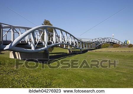 Footbridge, Neuland-Park, Leverkusen, North Rhine-Westphalia, Germany, Europe View Large Photo Image Stock Image - Footbridge, Neuland-Park, Leverkusen, North Rhine-Westphalia, Germany, Europe. Fotosearch