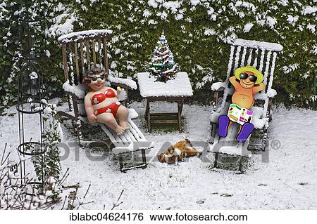 Garden chairs in snow, Composing, Germany, Europe View Large Photo Image Stock Photograph - Garden chairs in snow, Composing, Germany, Europe. Fotosearch