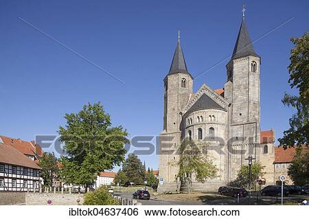 Godehard Church, UNESCO World Heritage Site, Hildesheim, Lower Saxony, Germany, Europe View Large Photo Image Stock Photograph - Godehard Church, UNESCO World Heritage Site, Hildesheim, Lower Saxony, Germany, Europe. Fotosearch