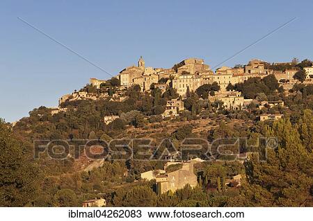 Gordes, Provence, Provence-Alpes-Cote d'Azur, Southern France, France, Europe View Large Photo Image Stock Image - Gordes, Provence, Provence-Alpes-Cote d'Azur, Southern France, France, Europe. Fotosearch