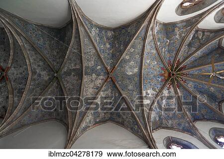 Gothic vault in the Holy Trinity Church, former monastery church, Gorlitz, Upper Lusatia, Saxony, Germany, Europe View Large Photo Image Stock Photo - Gothic vault in the Holy Trinity Church, former monastery church, Gorlitz, Upper Lusatia, Saxony, Germany, Europe. Fotosearch